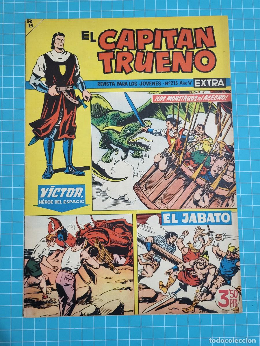 Tebeos: El capit&aacute;n trueno extra, N.&ordm; 215. Bruguera, 3 bolsa 6.