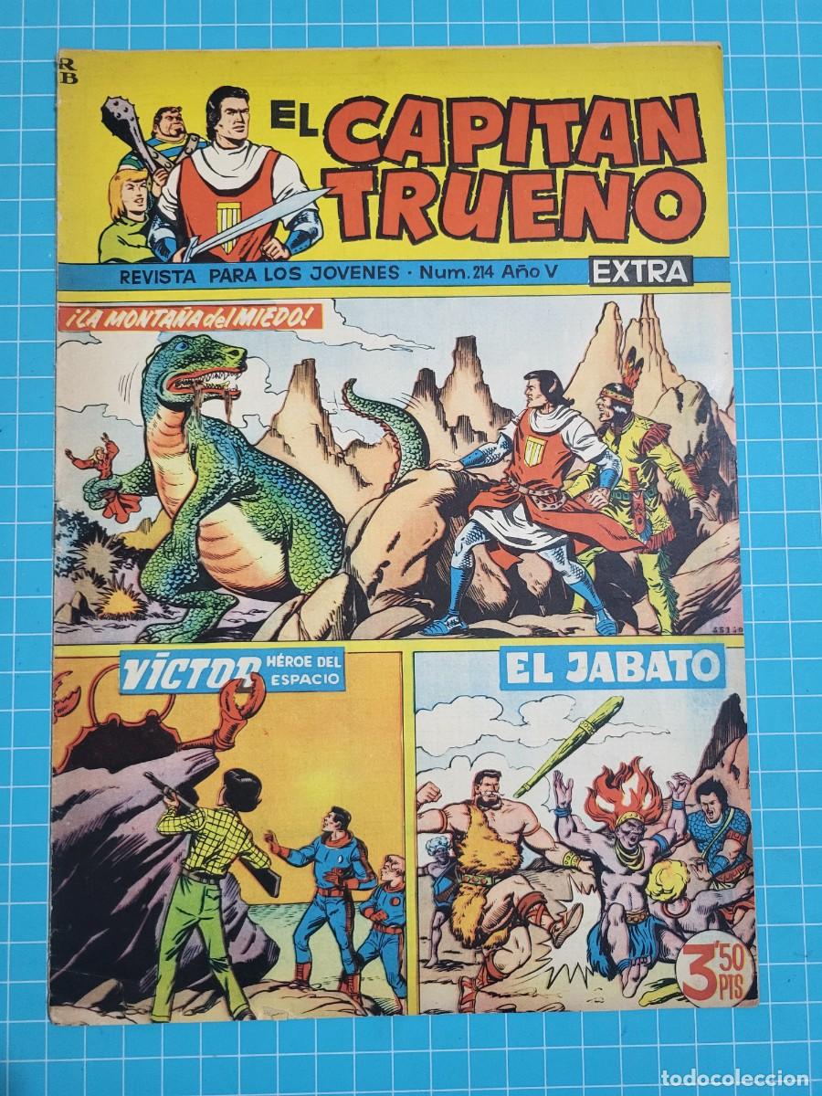 Tebeos: El capit&aacute;n trueno extra, N.&ordm; 214. Bruguera, 3 bolsa 6.