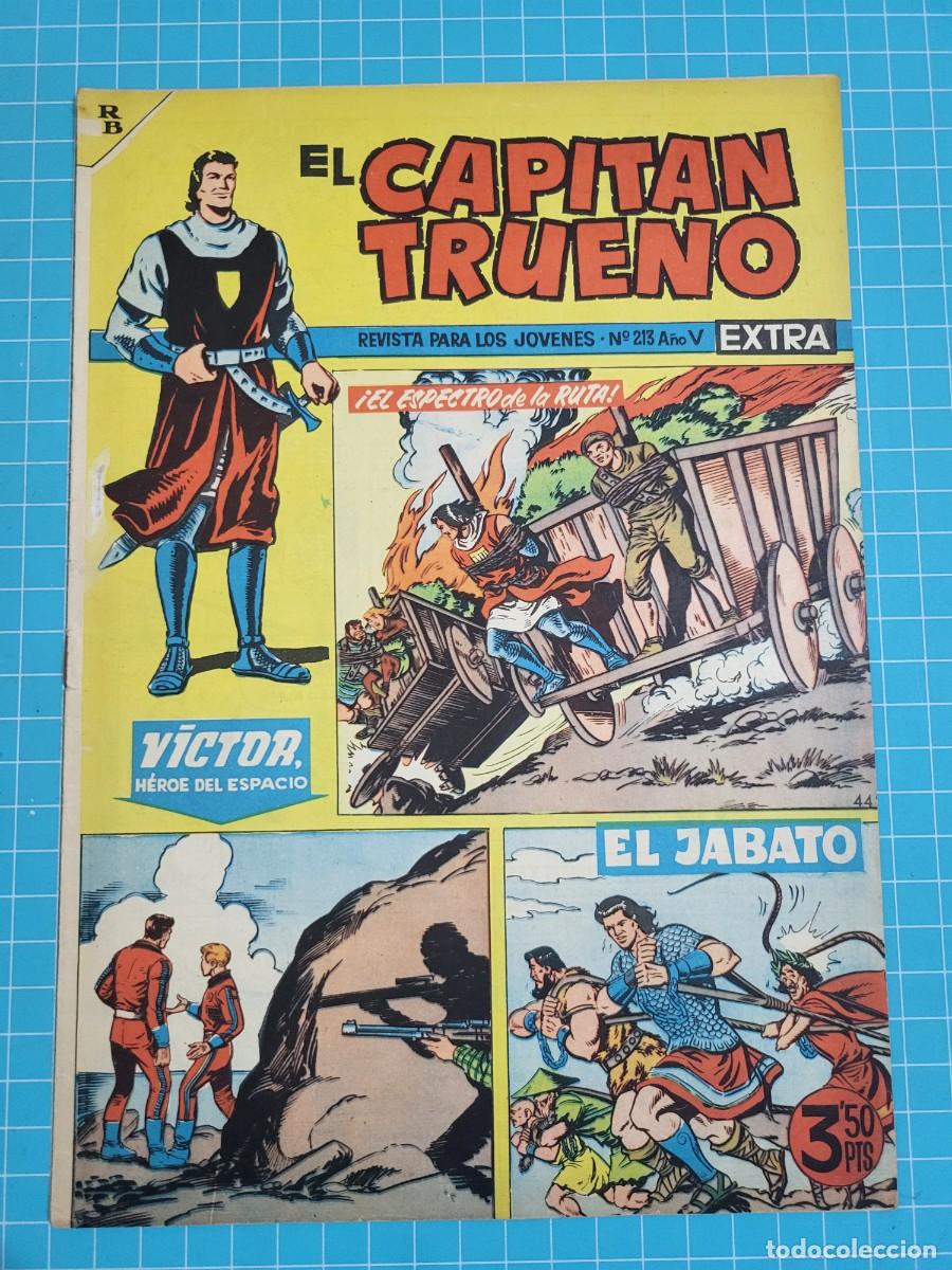 Tebeos: El capit&aacute;n trueno extra, N.&ordm; 213. Bruguera, 3 bolsa 6.