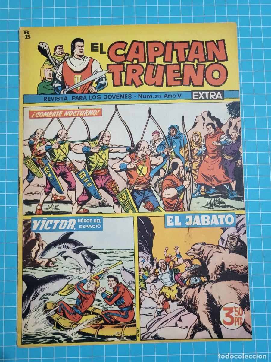 Tebeos: El capit&aacute;n trueno extra, N.&ordm; 212. Bruguera, 3 bolsa 6.
