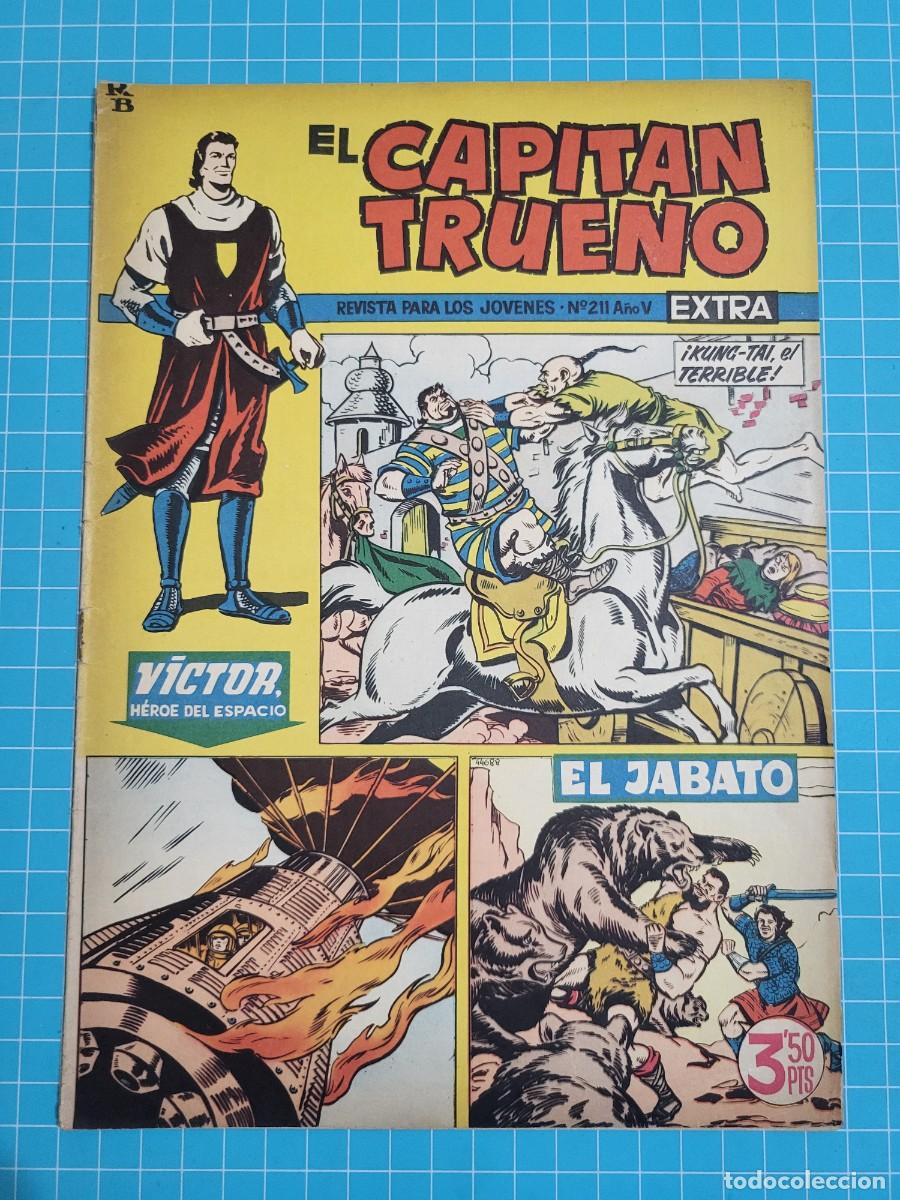 Tebeos: El capit&aacute;n trueno extra, N.&ordm; 211. Bruguera, 3 bolsa 6.