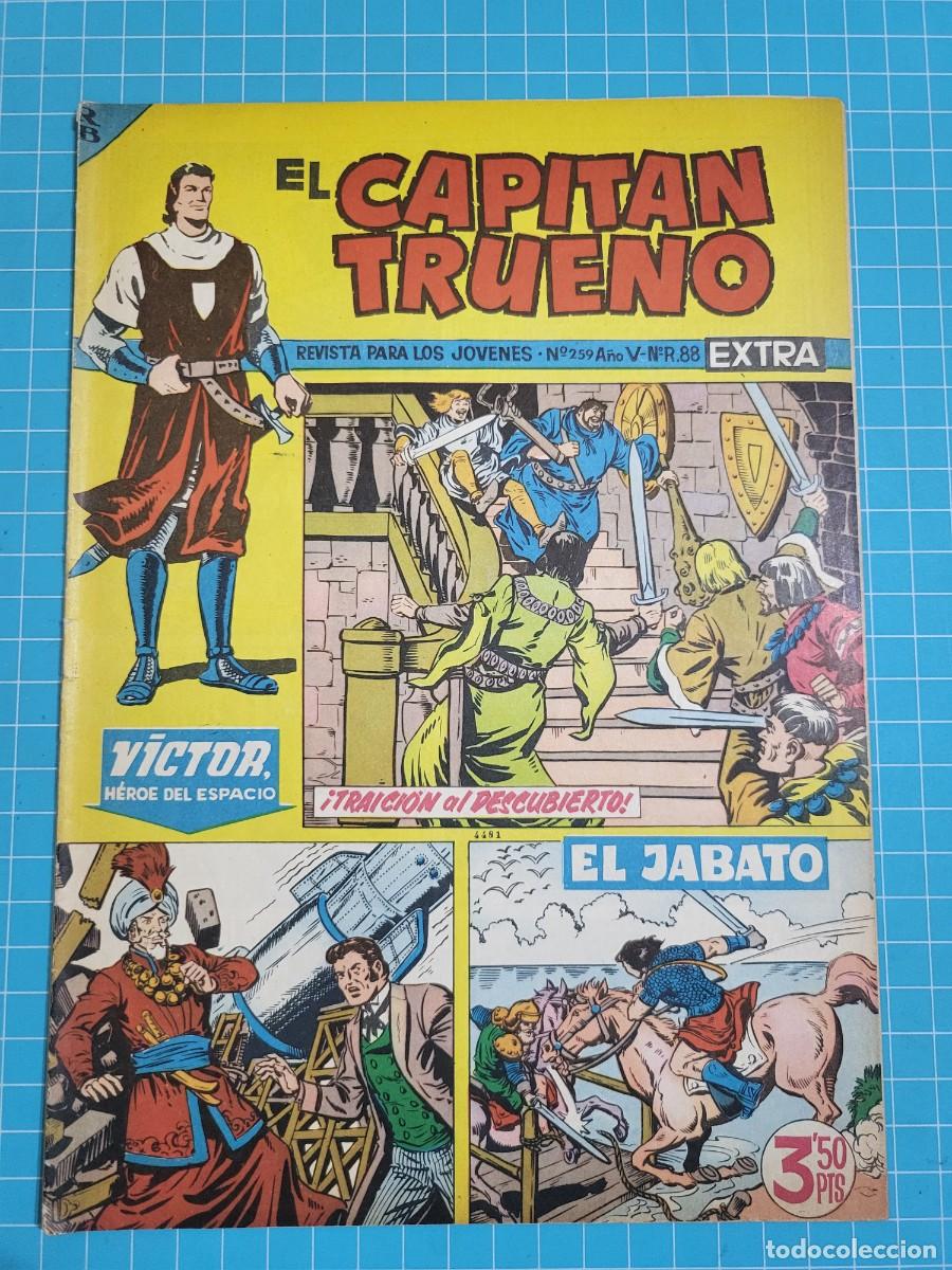 Giornalini: El capit&aacute;n trueno extra, N.&ordm; 259. Bruguera, 3 bolsa 7.