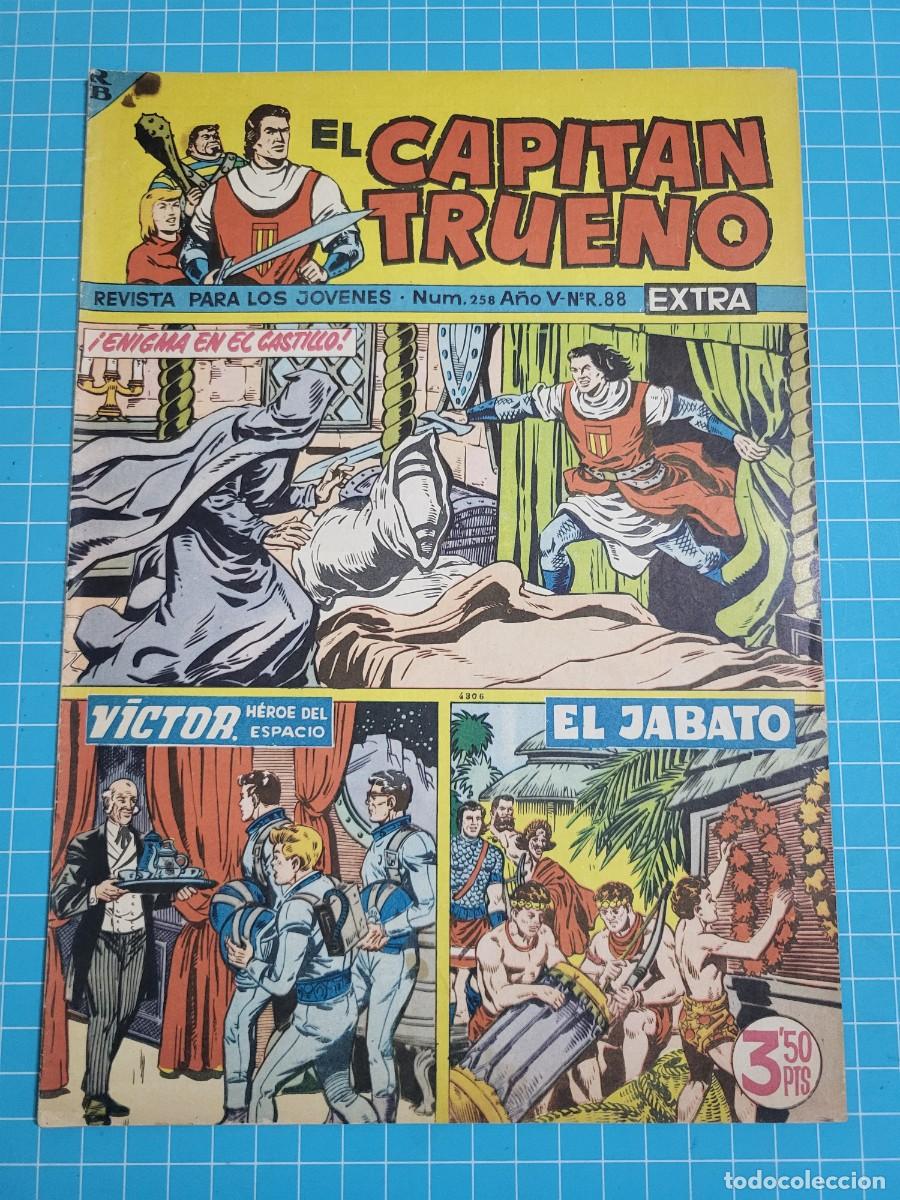 Comics: El capit&aacute;n trueno extra, N.&ordm; 258. Bruguera, 3 bolsa 7.