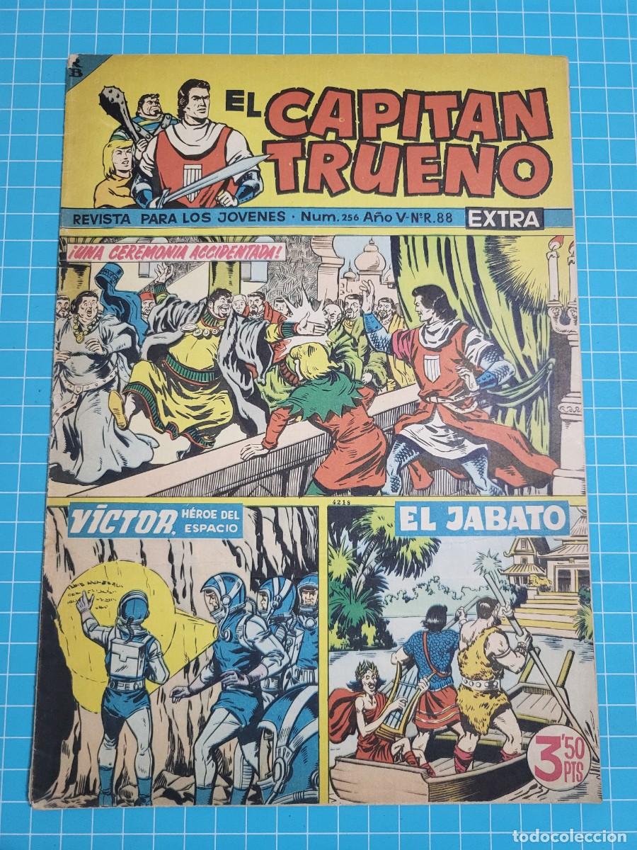 Giornalini: El capit&aacute;n trueno extra, N.&ordm; 256. Bruguera, 3 bolsa 7.