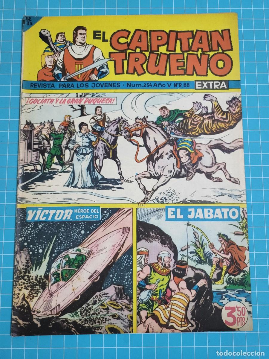 Giornalini: El capit&aacute;n trueno extra, N.&ordm; 254. Bruguera, 3 bolsa 7.