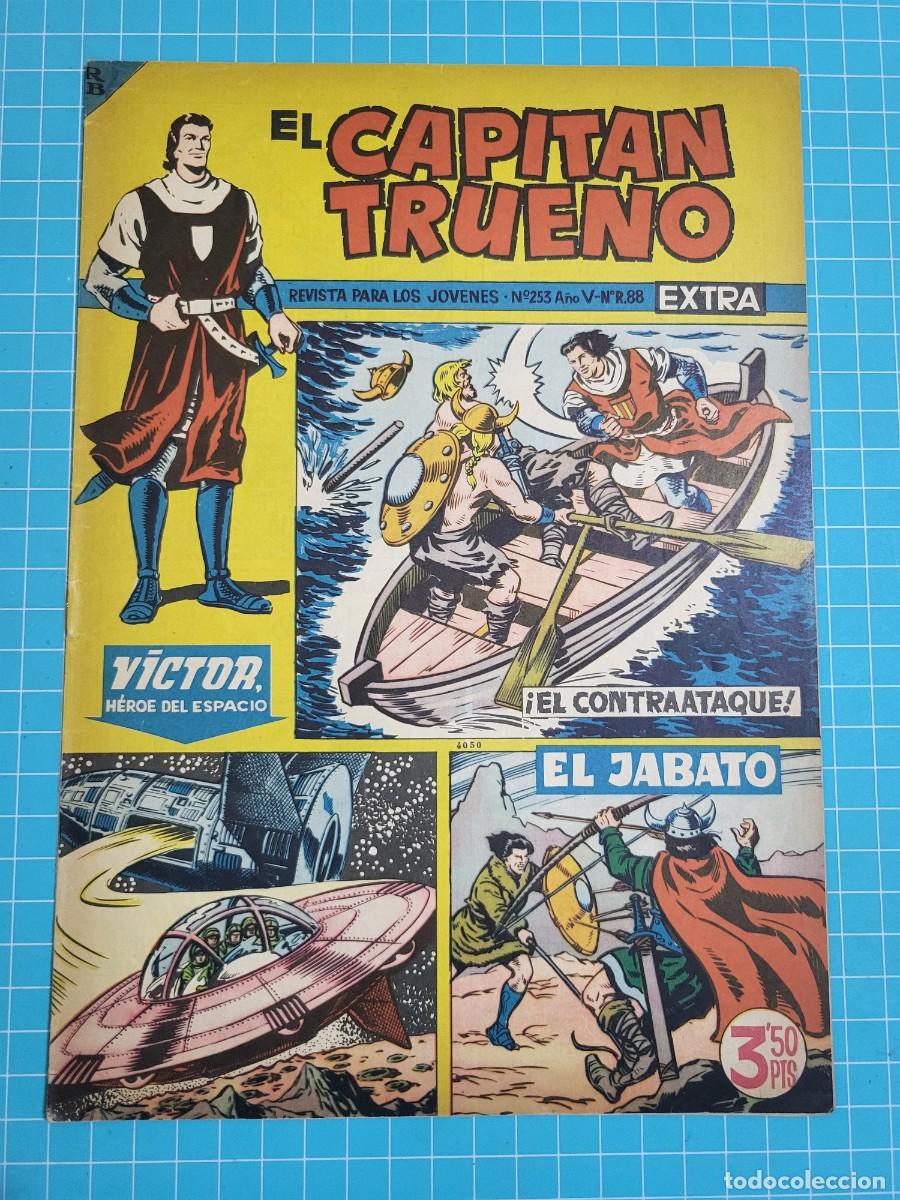 BDs: El capit&aacute;n trueno extra, N.&ordm; 253. Bruguera, 3 bolsa 7.