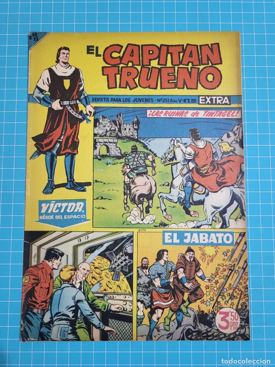 Giornalini: El capit&aacute;n trueno extra, N.&ordm; 251. Bruguera, 3 bolsa 7.
