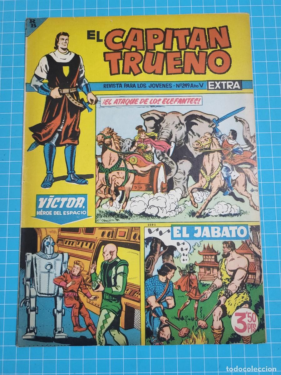 Tebeos: El capit&aacute;n trueno extra, N.&ordm; 249. Bruguera, 3 bolsa 7.