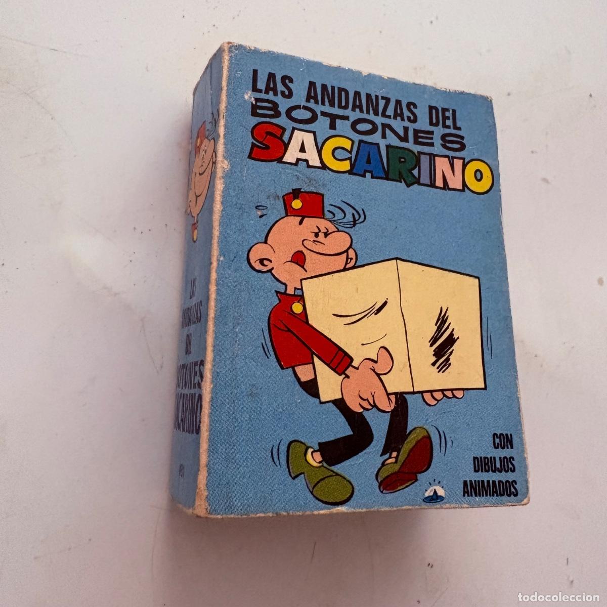 Tebeos: Mini infancia Bruguera n&ordm; 181 las andanzas del botones sacarino