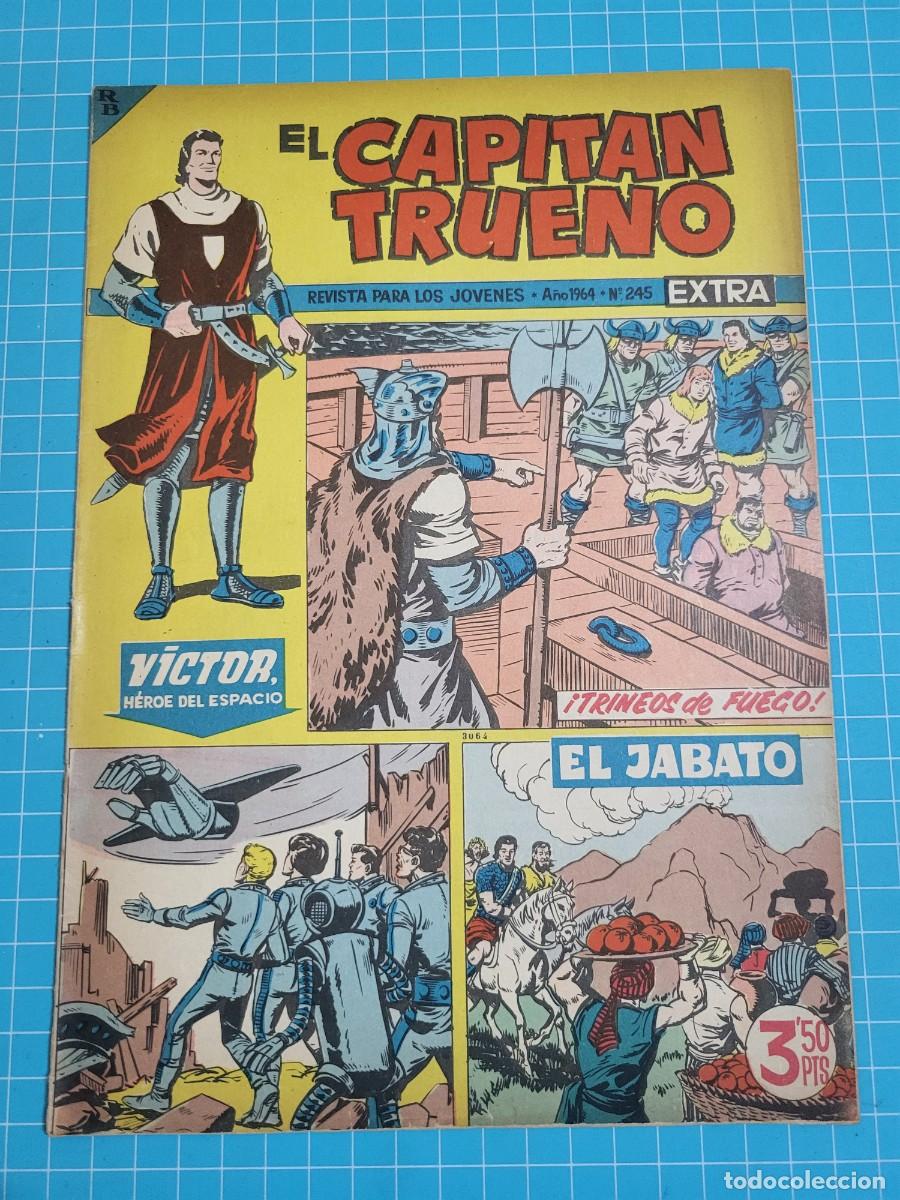 Tebeos: El capit&aacute;n trueno extra, N.&ordm; 245. Bruguera, 3 bolsa 7.