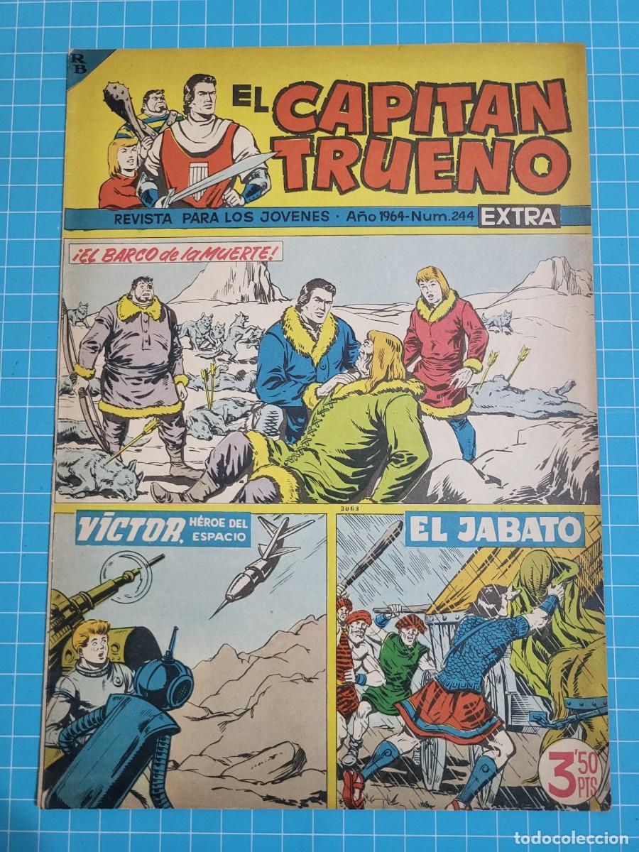 Tebeos: El capit&aacute;n trueno extra, N.&ordm; 244. Bruguera, 3 bolsa 7.