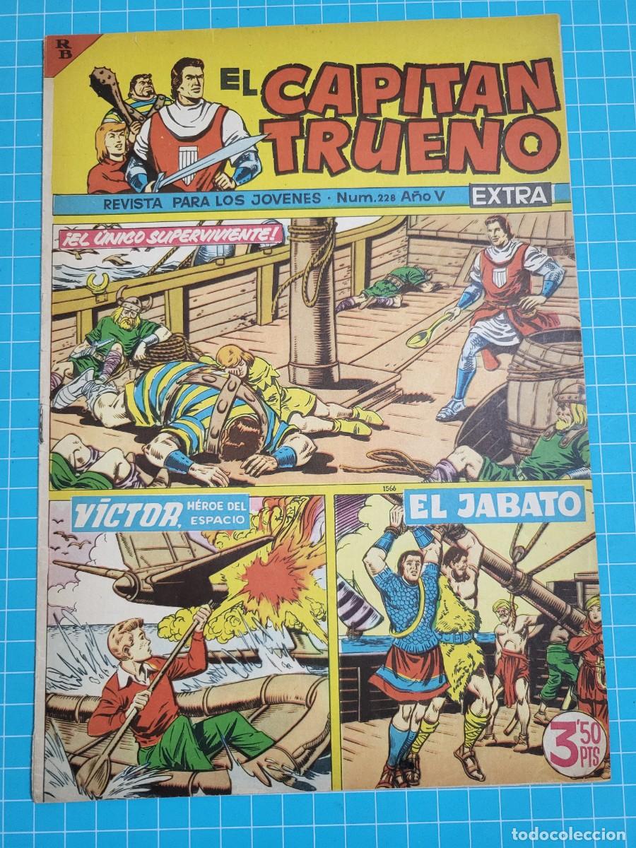 Tebeos: El capit&aacute;n trueno extra, N.&ordm; 228. Bruguera, 3 bolsa 7.