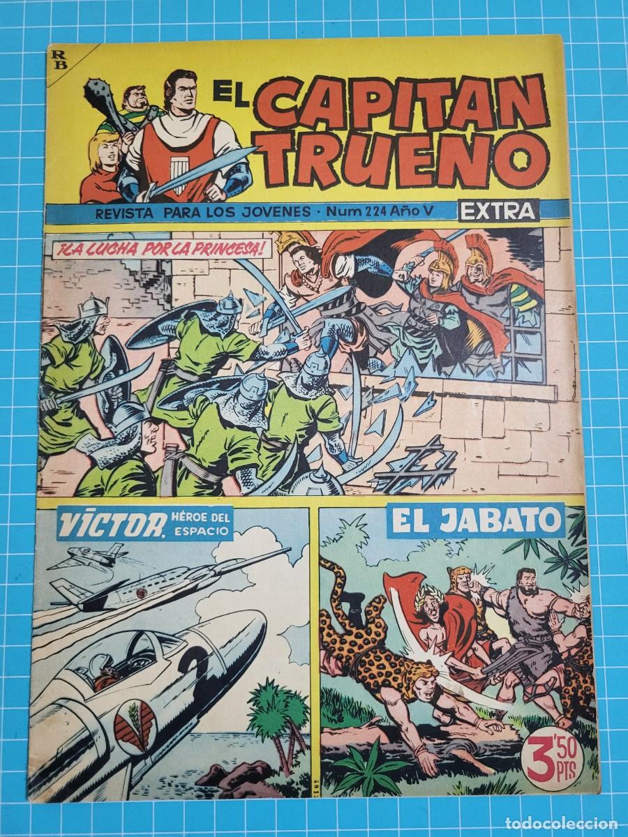 Tebeos: El capit&aacute;n trueno extra, N.&ordm; 224. Bruguera, 3 bolsa 7.