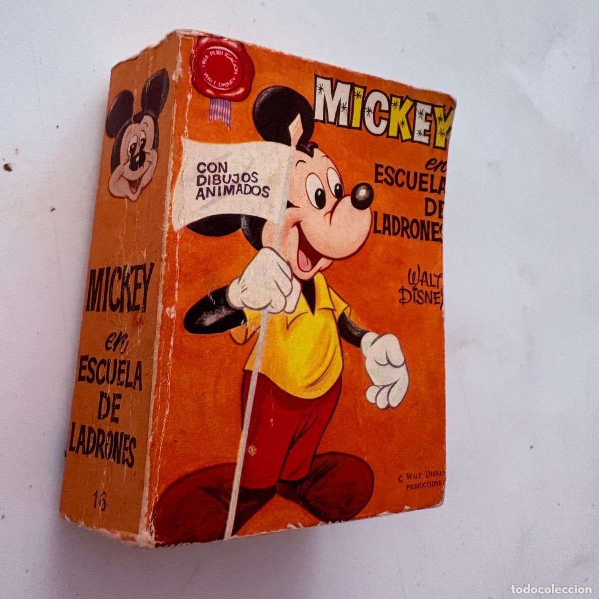 Tebeos: Mini infancia Bruguera n&ordm; 16 Mickey en la escuela de ladrones