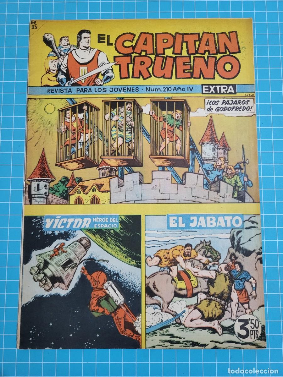Tebeos: El capit&aacute;n trueno extra, N.&ordm; 210. Bruguera, 3 bolsa 7.
