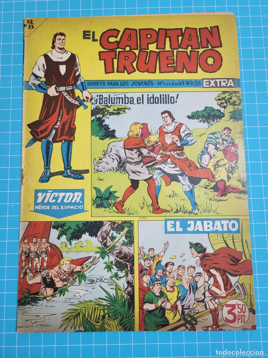 Tebeos: El capit&aacute;n trueno extra, N.&ordm; 269. Bruguera, 3 bolsa 7.