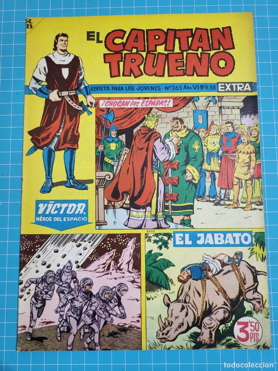Tebeos: El capit&aacute;n trueno extra, N.&ordm; 265. Bruguera, 3 bolsa 7.