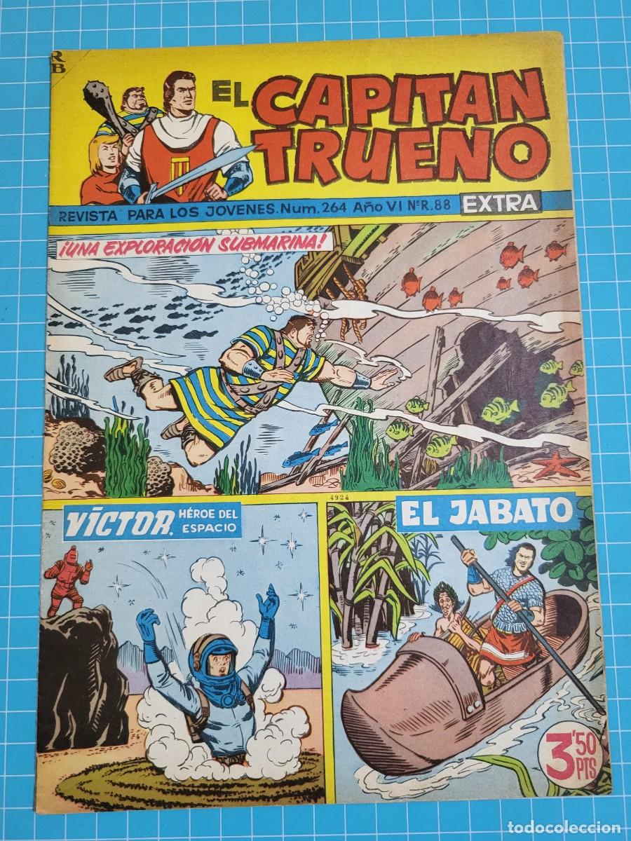 Tebeos: El capit&aacute;n trueno extra, N.&ordm; 264. Bruguera, 3 bolsa 7.