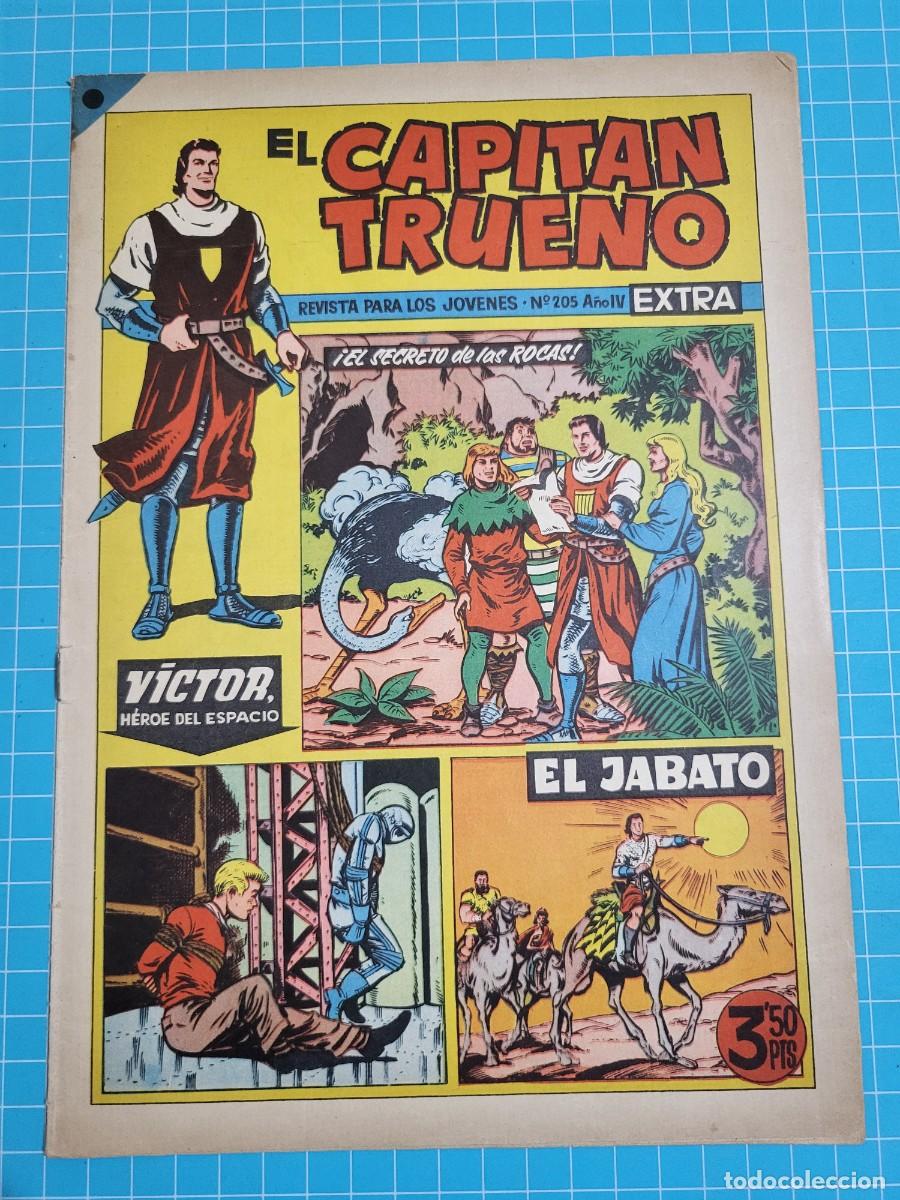 Tebeos: El capit&aacute;n trueno extra, N.&ordm; 205. Bruguera, 3 bolsa 7.