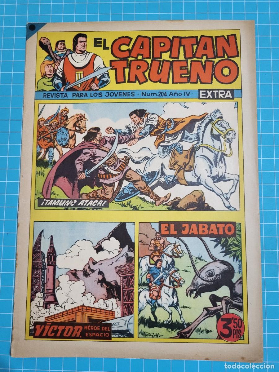 Tebeos: El capit&aacute;n trueno extra, N.&ordm; 204. Bruguera, 3 bolsa 7.