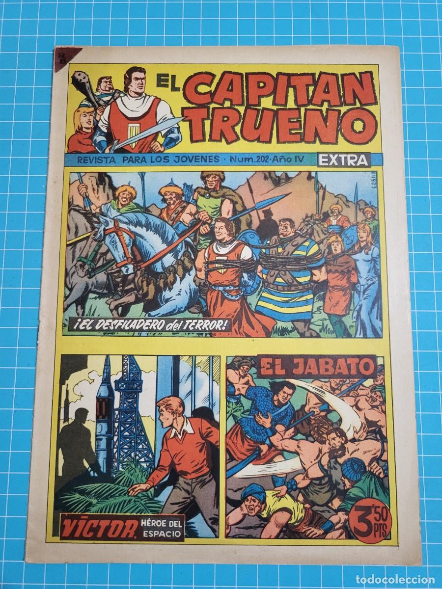 Tebeos: El capit&aacute;n trueno extra, N.&ordm; 202. Bruguera, 3 bolsa 7.