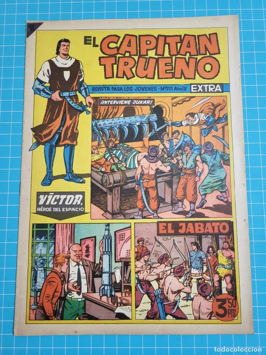 Tebeos: El capit&aacute;n trueno extra, N.&ordm; 201. Bruguera, 3 bolsa 7.