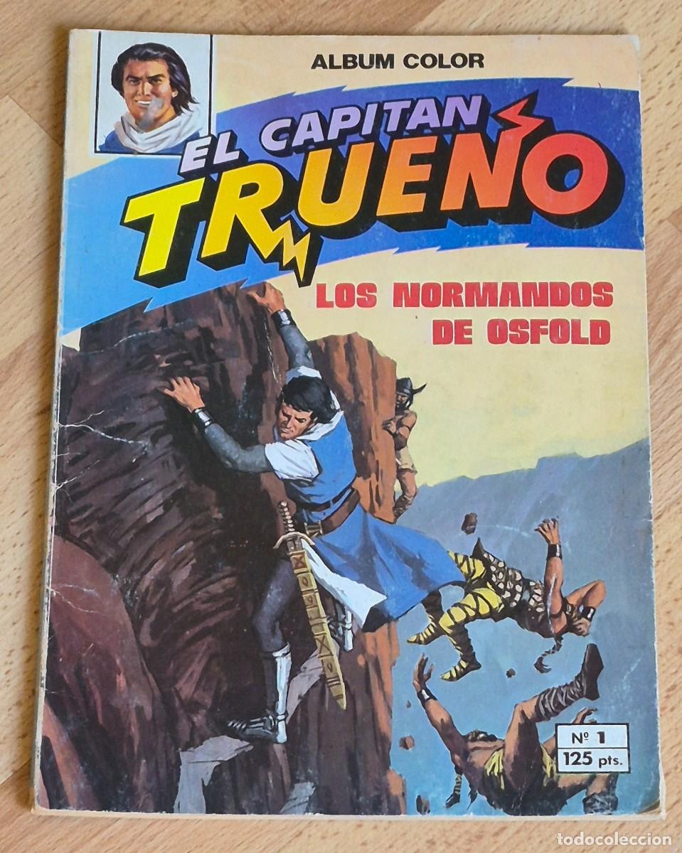 Tebeos: ALBUM COLOR EL CAPITAN TRUENO N&ordm; 1 - LOS NORMANDOS DE OSFOLD - BRUGUERA 1980