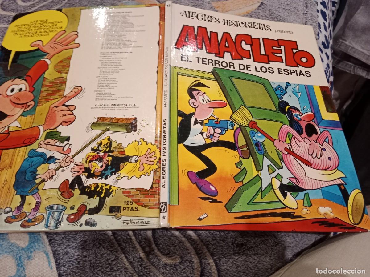 Tebeos: ALEGRES HISTORIETAS N&ordm; 23 ANACLETO EL TERROR DE LOS ESP&Iacute;AS- EDITORIAL BRUGUERA 1973