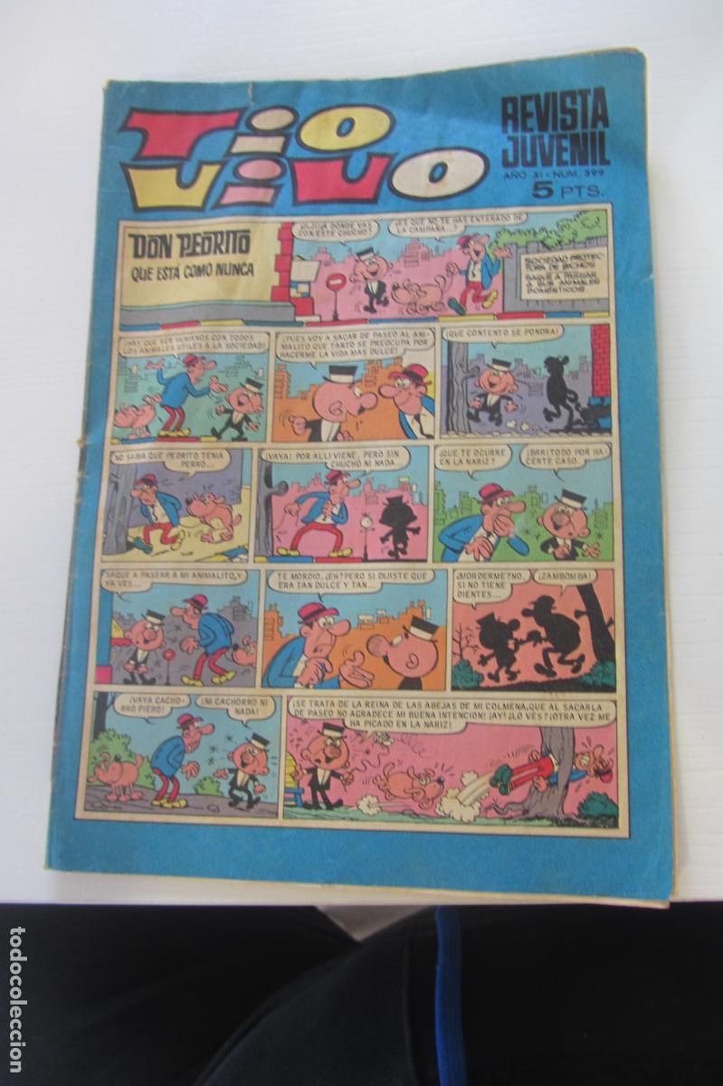 Tebeos: TIO VIVO N&ordm; 399 BRUGUERA , DO&Ntilde;A LIO, ROMPETECHOS, 13 RUE DEL PERCEBE, HUG, PEPE GOTERA arx40