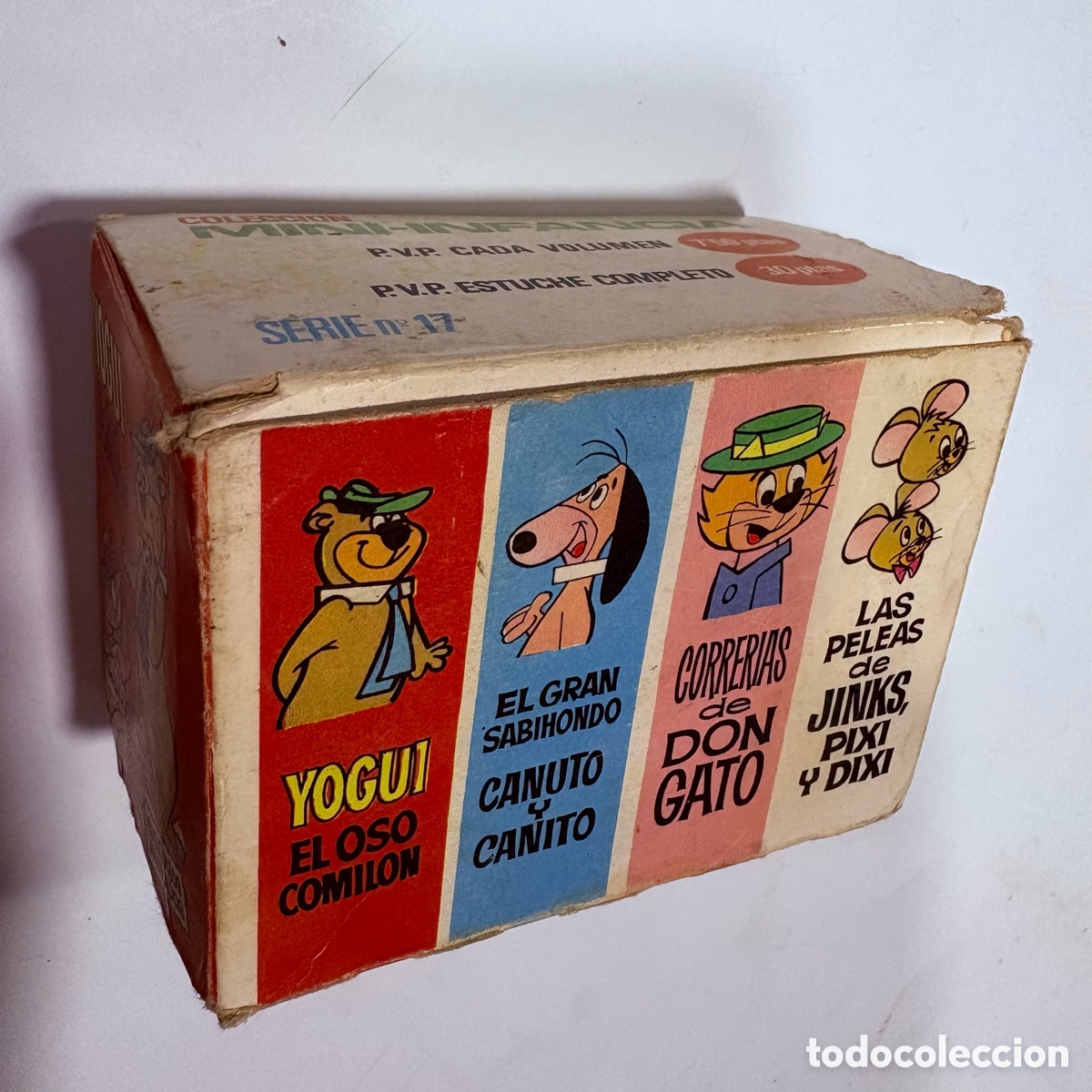 Tebeos: MINI INFANCIA DE BRUGUERA SERIE N&ordm; 17 EN SU CAJA