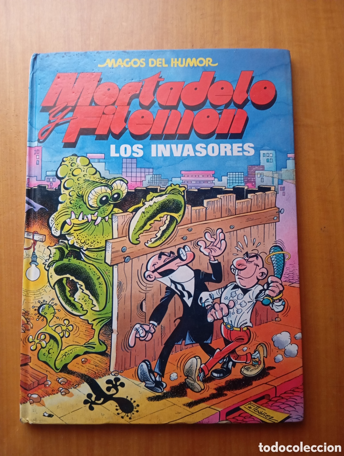 Livros de Banda Desenhada: Mortadelo y Filemon Los Invasores 1 Edicion 1990