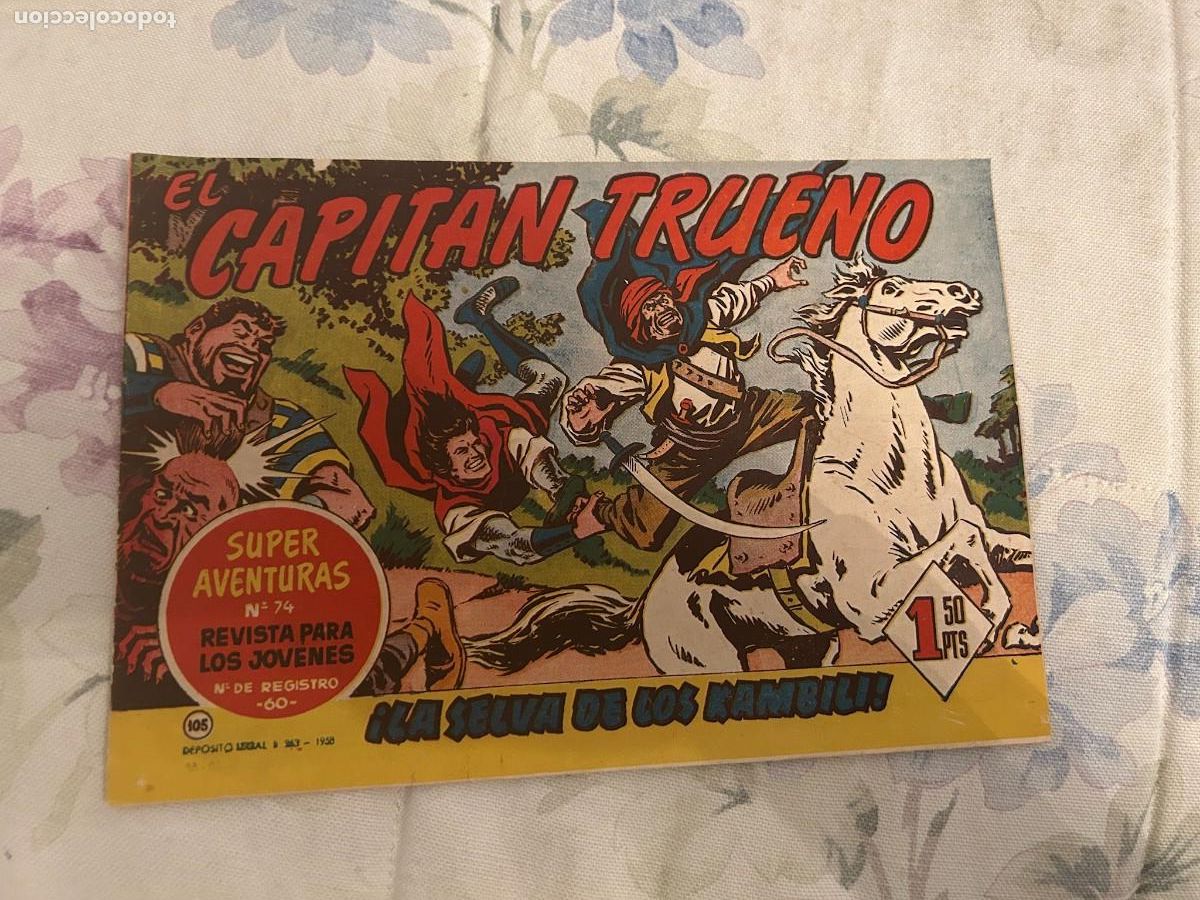 Comics: CAPITAN TRUENO N&ordm; 105 BUEN ESTADO