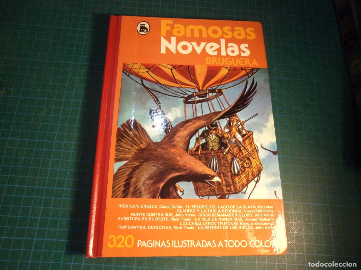 Tebeos: Famosas novelas. Volumen V. Bruguera 4&ordf; edicion