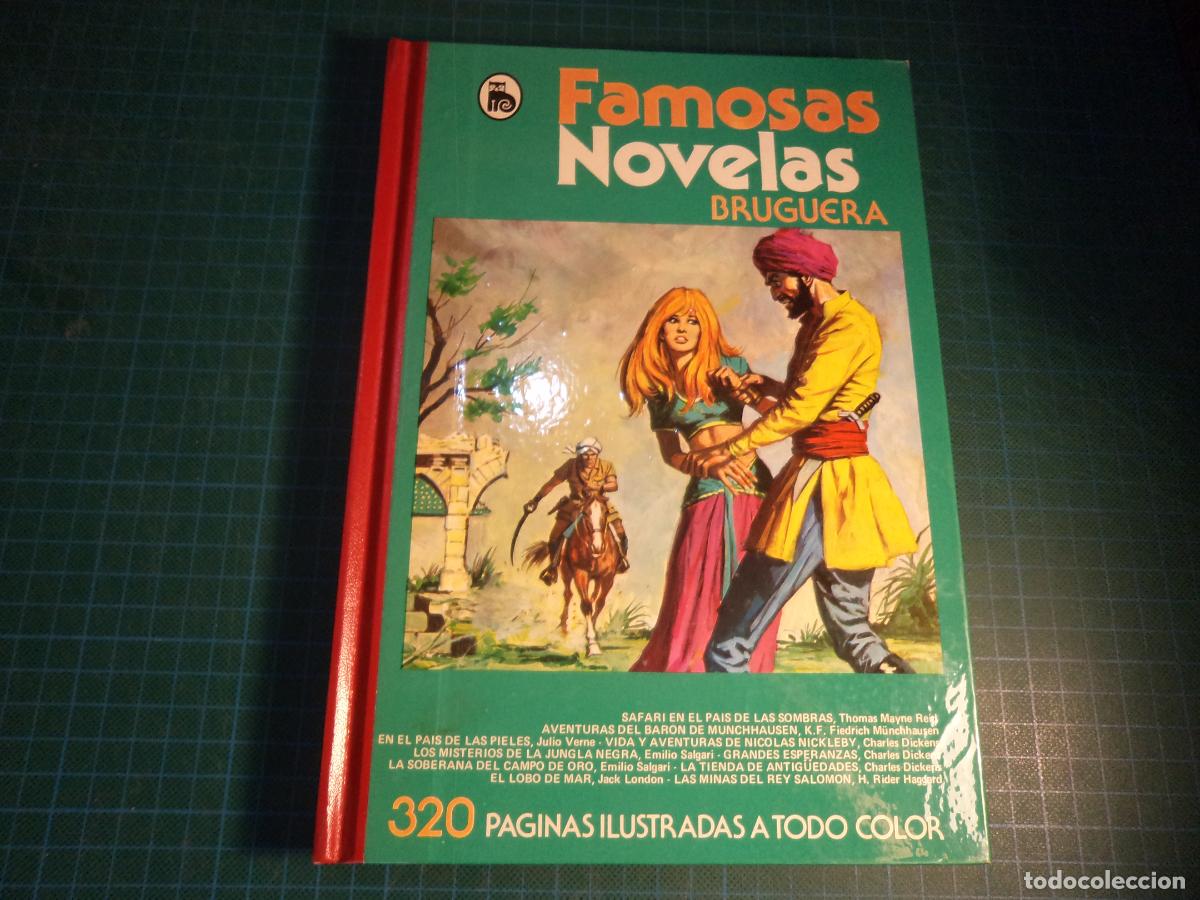 Tebeos: Famosas novelas. Volumen XII. Bruguera 3&ordf; edicion
