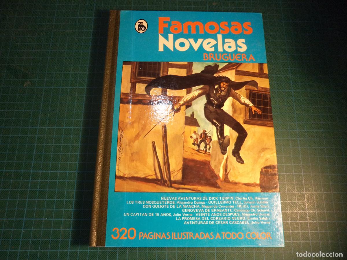 Tebeos: Famosas novelas. Volumen VIII. Bruguera 2&ordf; edicion