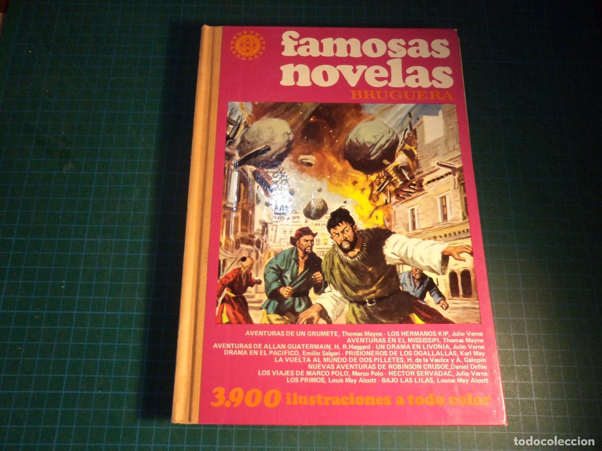 Tebeos: Famosas novelas. Volumen XIII. Bruguera 2&ordf; edicion.