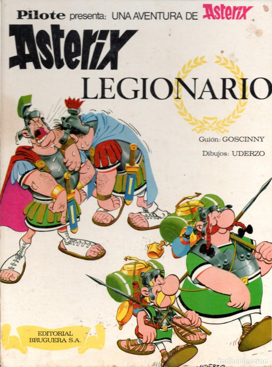 Tebeos: COMIC TOMO BRUGUERA ASTERIX -LEGIONARIO- COL.PILOTE A&Ntilde;O 1969