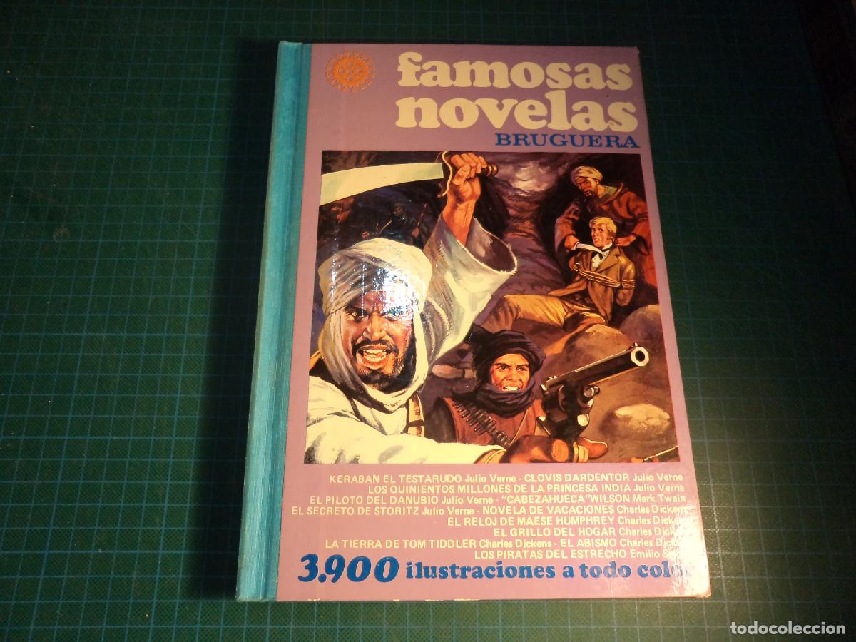Tebeos: Famosas novelas. Volumen XVII. Bruguera 1&ordf; edicion.