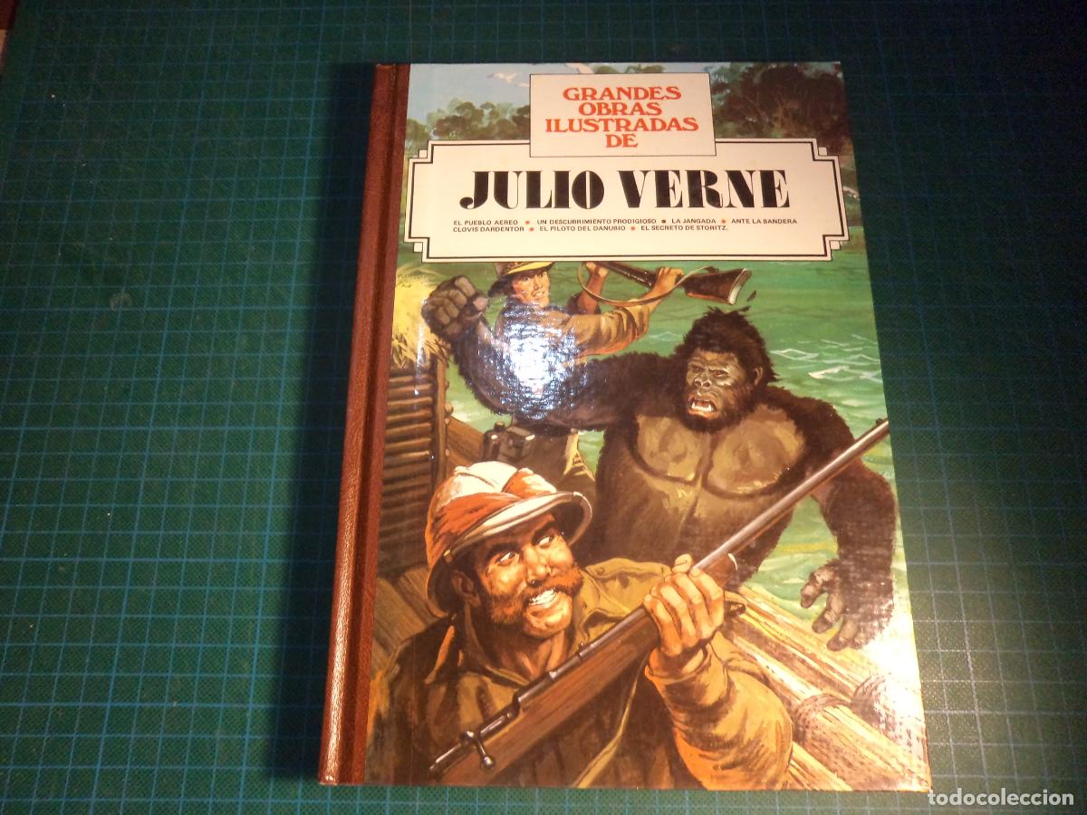 Tebeos: Grandes obras ilustradas de Julio Verne. N&ordm; 5. Bruguera 2&ordf; edicion.