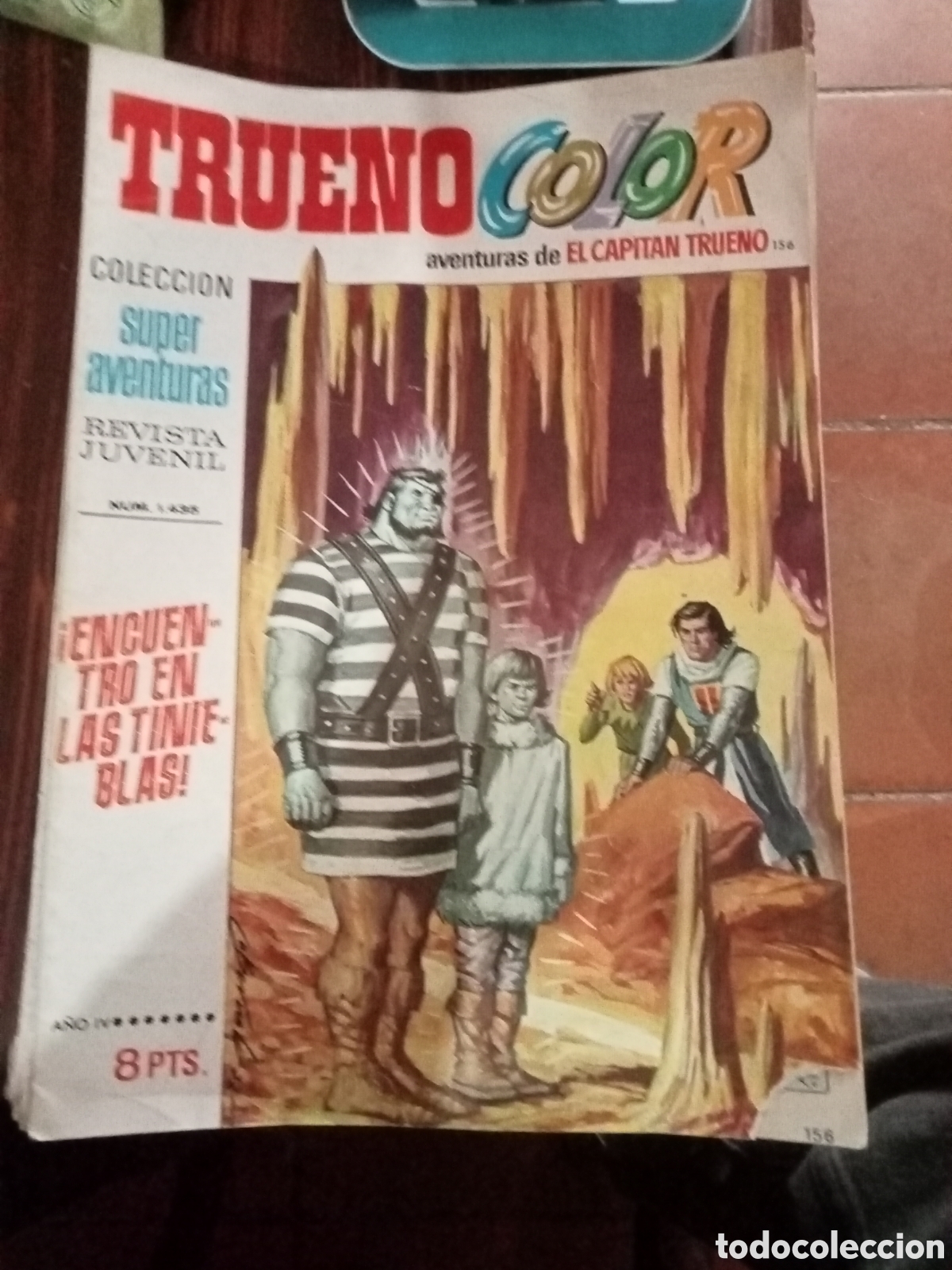 Tebeos: Trueno color n&ordm; 156 a&ntilde;o IV