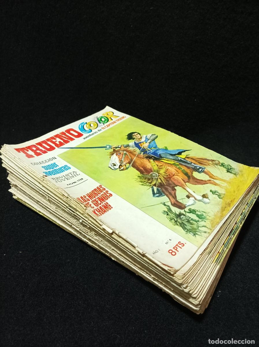 Tebeos: LOTE DE UNOS 43 COMICS - CAPITAN TRUENO - TRUENO COLOR