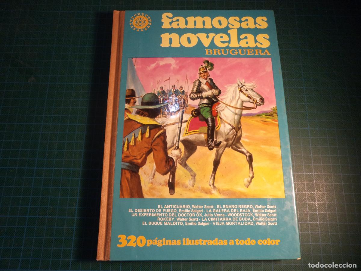Tebeos: Famosas novelas. Volumen XVIII. Bruguera 1&ordf; edicion.
