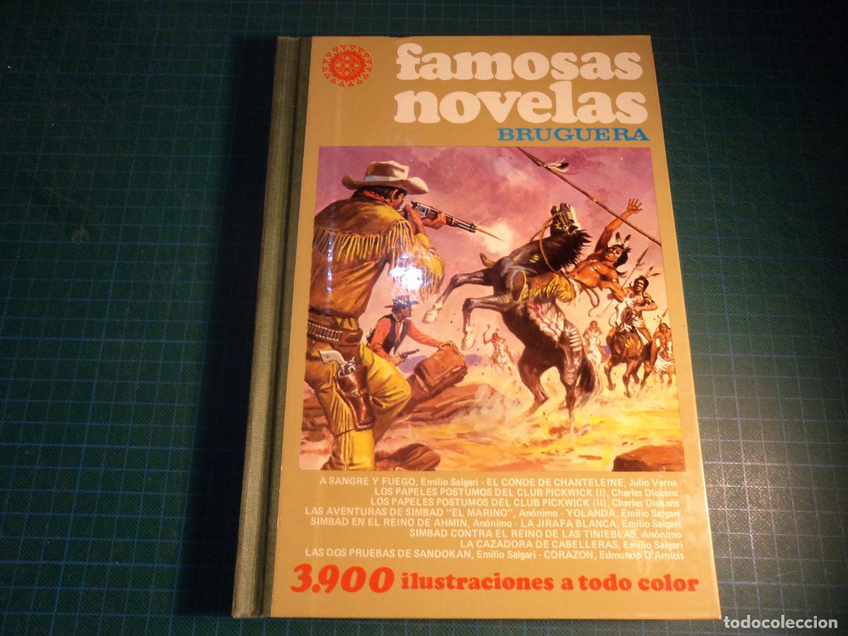 Tebeos: Famosas novelas. Volumen XVI. Bruguera 1&ordf; edicion.