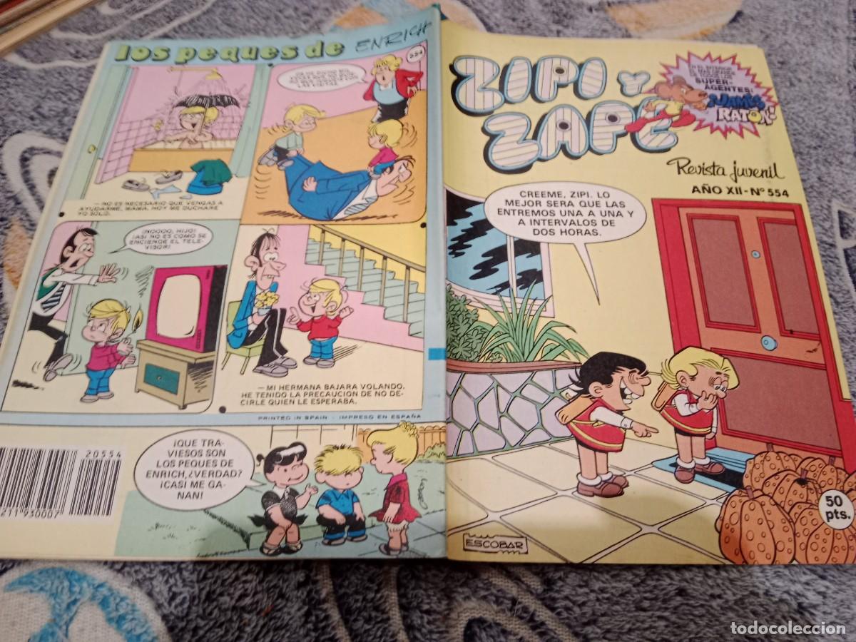Tebeos: ZIPI ZAPE N&ordm; 554 EDITORIAL BRUGUERA 1983