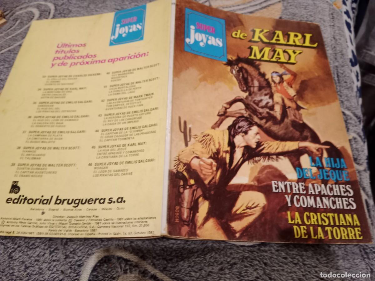 Tebeos: SUPER JOYAS DE KARL MAY N&ordm; 45- EDITORIAL BRUGUERA 1981