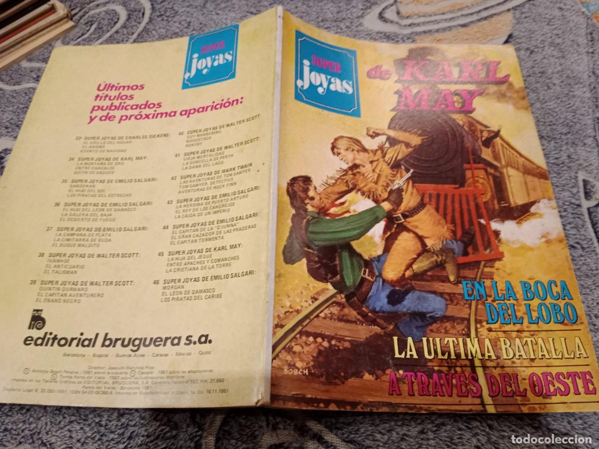 Tebeos: SUPER JOYAS DE KARL MAY N&ordm; 47- EDITORIAL BRUGUERA 1981