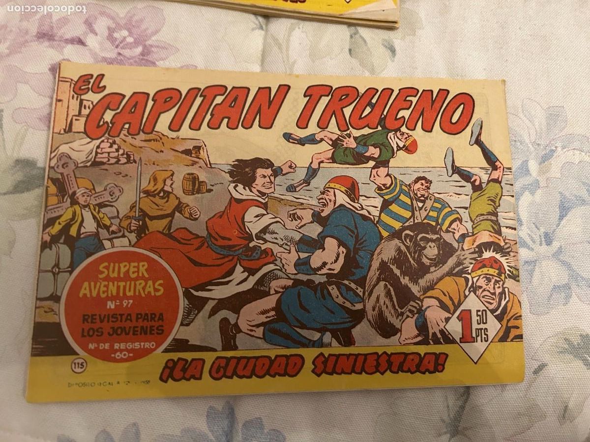 Tebeos: CAPITAN TRUENO N&ordm; 115 BUEN ESTADO