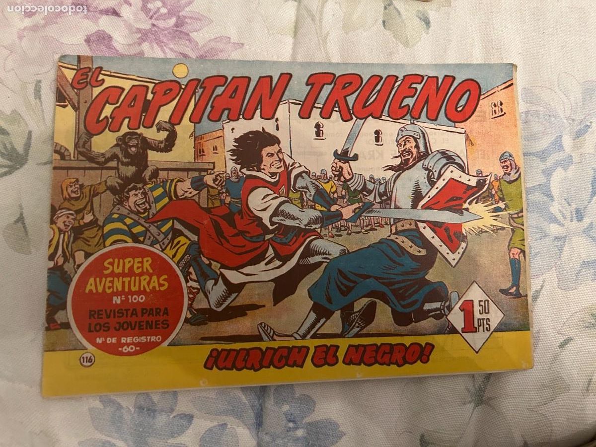 Tebeos: CAPITAN TRUENO N&ordm; 116 BUEN ESTADO