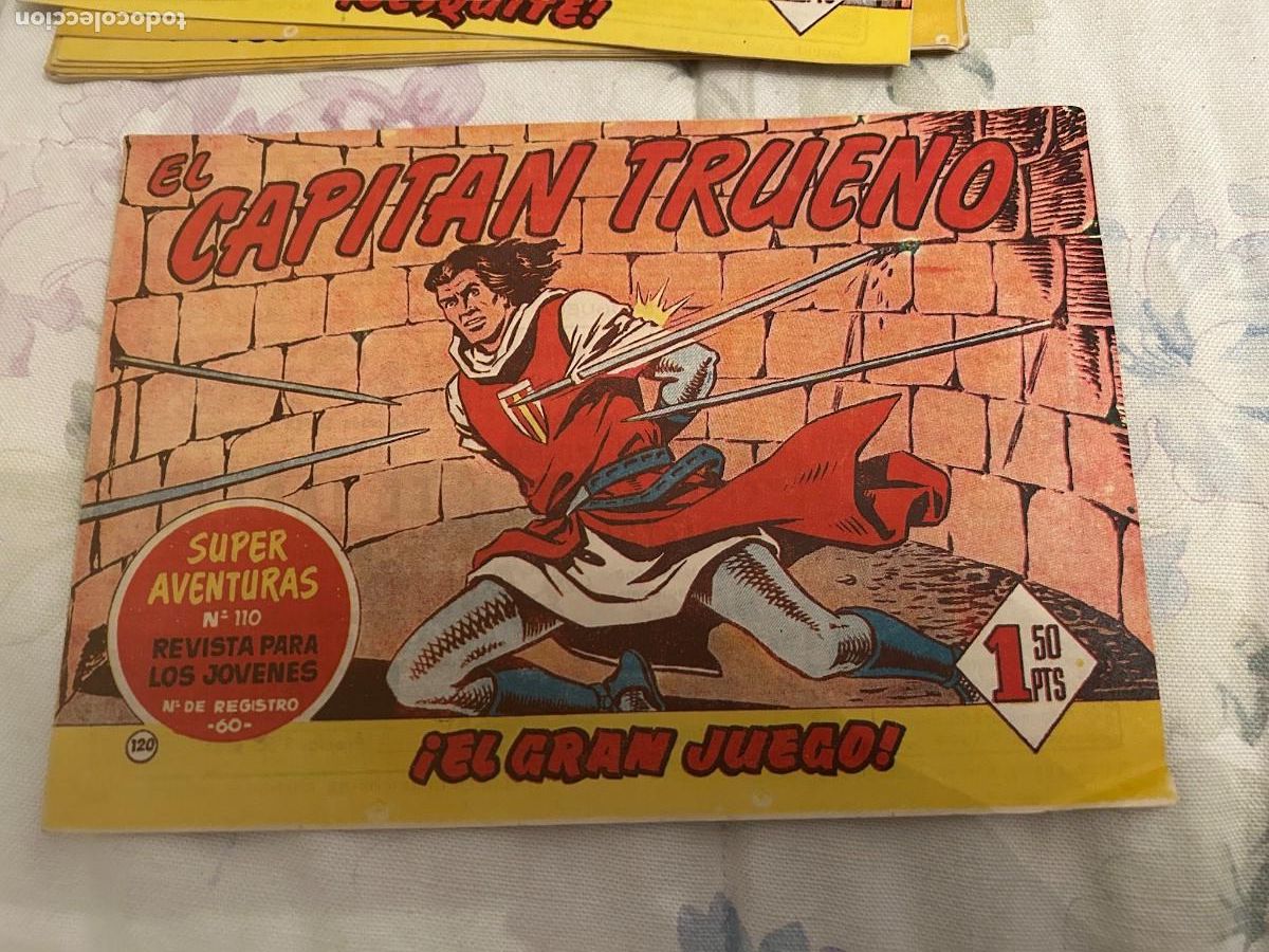 Tebeos: CAPITAN TRUENO N&ordm; 120 BUEN ESTADO