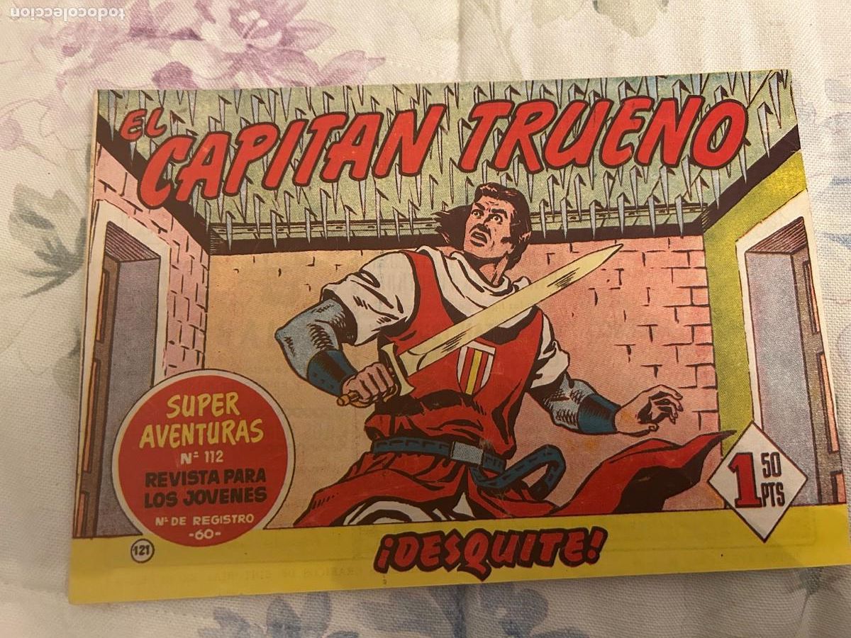 Tebeos: CAPITAN TRUENO N&ordm; 121 BUEN ESTADO